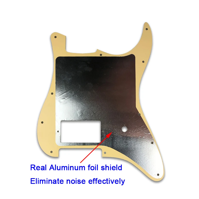Pleroo гитара 11 отверстий pickguards для fender левша Том Delonge Stratocaster с один мост суп