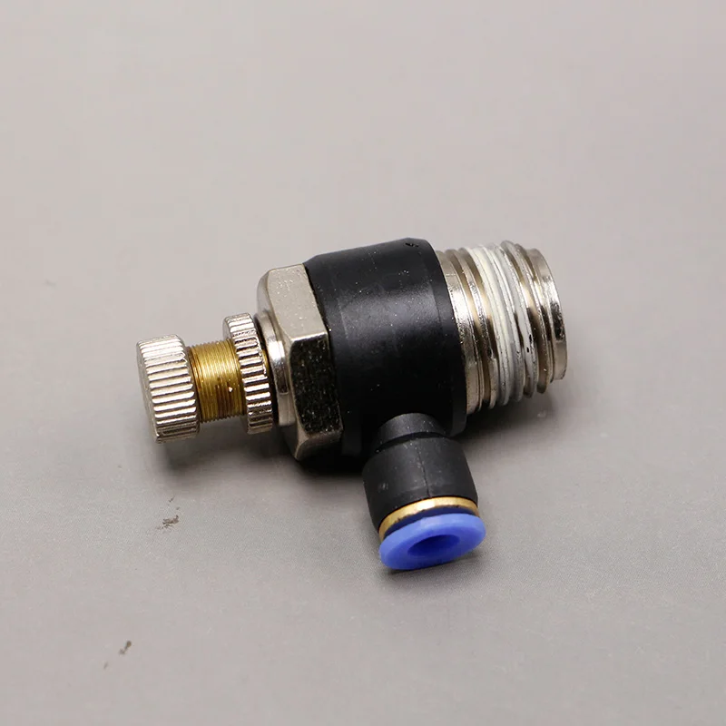 Труба с резьбой 6 мм G 1/2 пневматический Фиттинг дроссельной заслонки серия SL