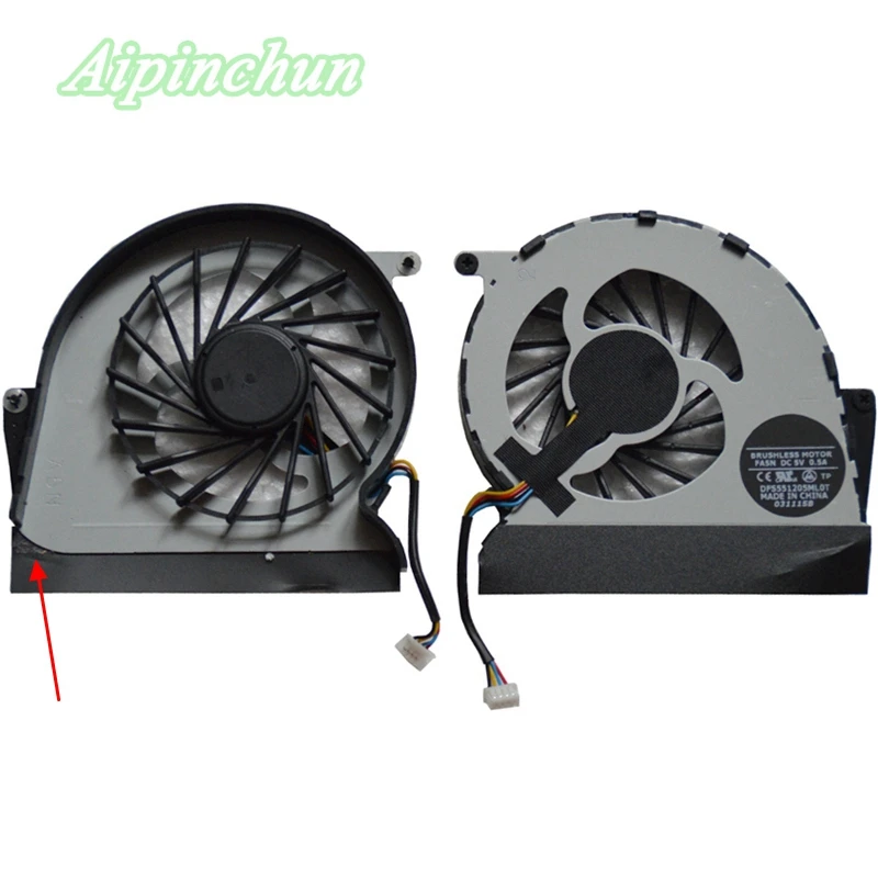 

Aipinchun Original CPU Cooling Fan For Lenovo Y460 Y460a Y460c Y460n Y460p Cooling Radiator Laptop Fan DFS551205ML0T FA5M