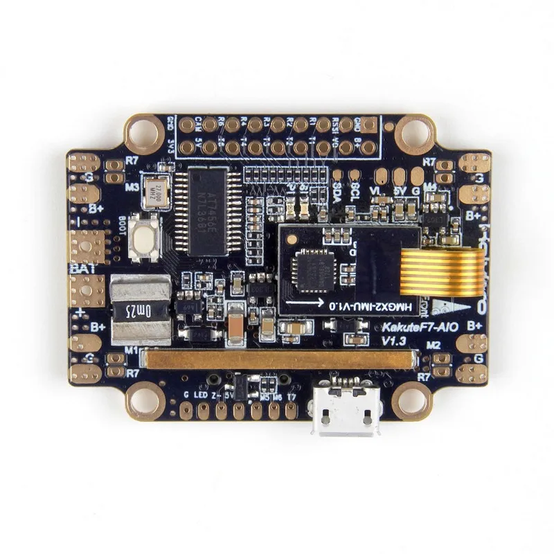 Полетный контроллер Holybro Kakute F7 Aio STM32 45 Betaflight OSD с поддержкой BLHeli встроенный BMP280 PID