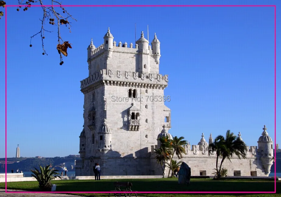 Декоративные подарочные магниты для фото наклейки домашнего декора Лиссабон