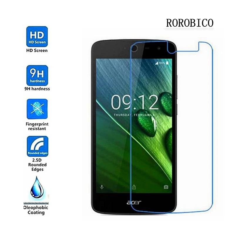 ROROBICO закаленное стекло для Acer Liquid Zest Z525 Z528 Z520 Z330 Z6 Защитная пленка экрана Защита