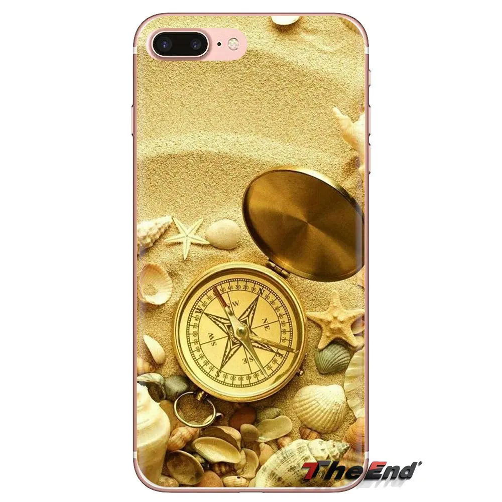 For Huawei Nova 2 3 2i 3i Y6 Y7 Y9 Prime Pro GR3 GR5 2017 2018 2019 Y5II Y6II Blue Wood Seashells Sea Star Silicone Cases Covers |