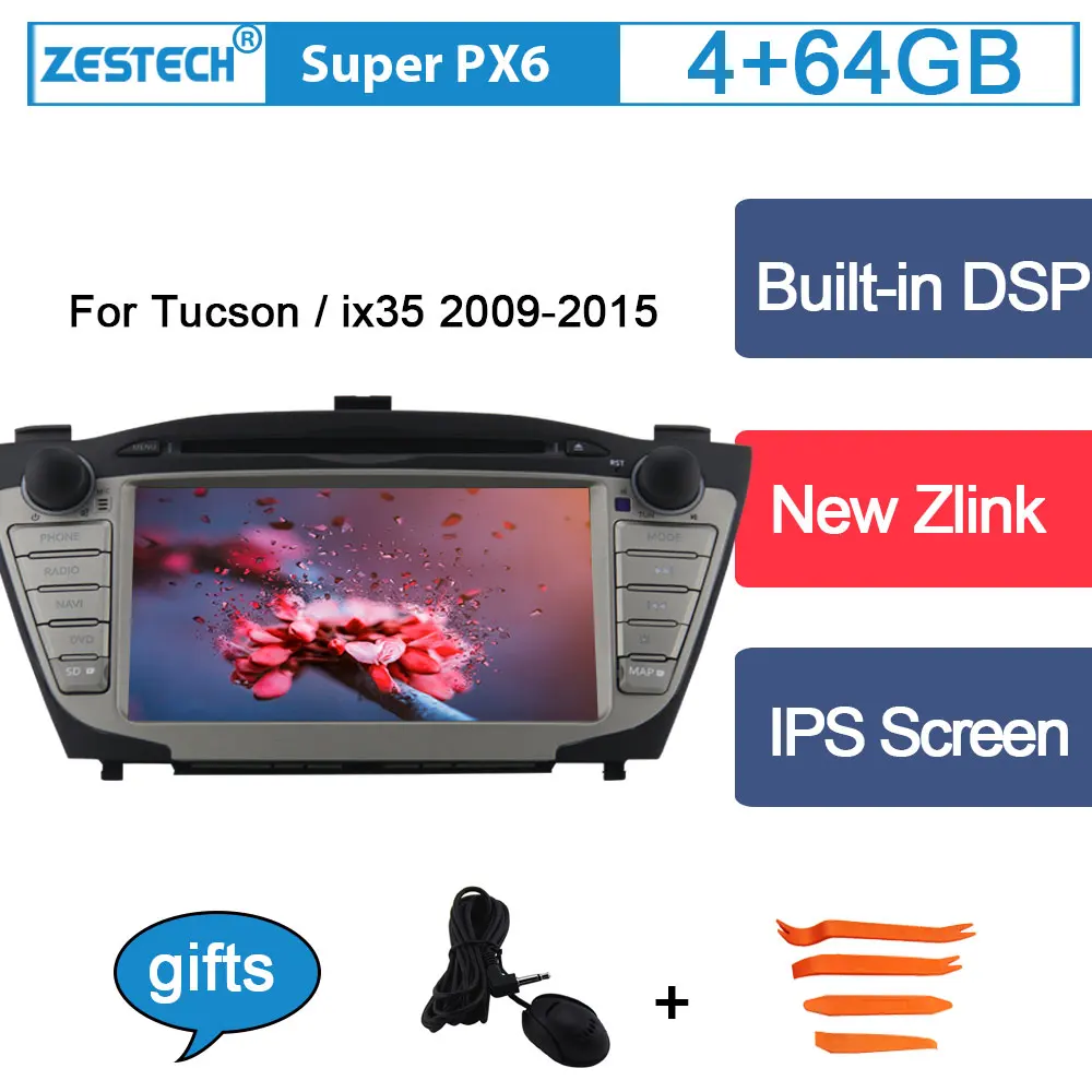 4G LTE Android 9 0 2 din радио автомобильный головный блок для Hyundai Tucson/Hyundai IX35 2009 2015