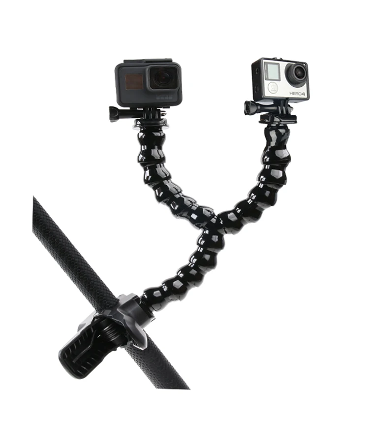 

Adjustable Neck Gopro Jaws Flex Clamp Mount Y Type Flexible Tripod for Gopro hero 8 7 6 5 4 XiaoMi Yi 4k SJCAM Accessories
