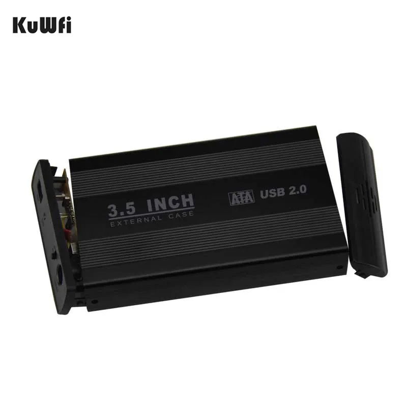 KuWFi 3 5 дюйма USB 2 0 внешний жесткий диск SATA корпус Обложка Внешний ящик для хранения