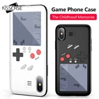 Чехол для телефона KISSCASE Game Machine для iPhone X 6 6S Plus, черный чехол для игровой консоли в стиле ретро для iPhone 7 8 Plus X Capinha Fundas
