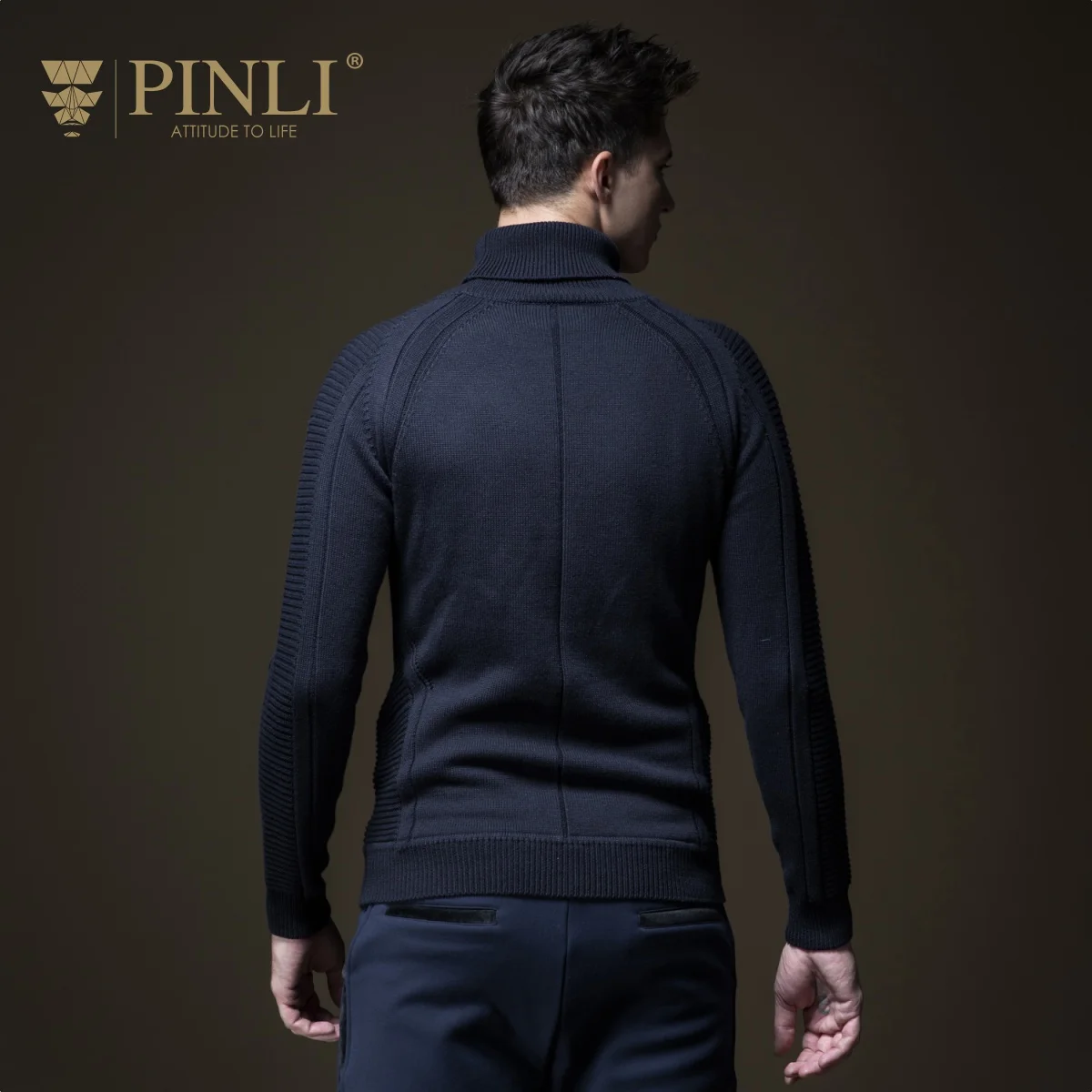 Свитер в стиле Eden Park, Agasalho Masculino Pinli, новая стильная мужская одежда на осень, пальто с верхним воротником B183610413