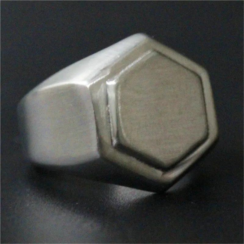 Кольцо в байкерском стиле из нержавеющей стали 316L модные вечерние кольца унисекс