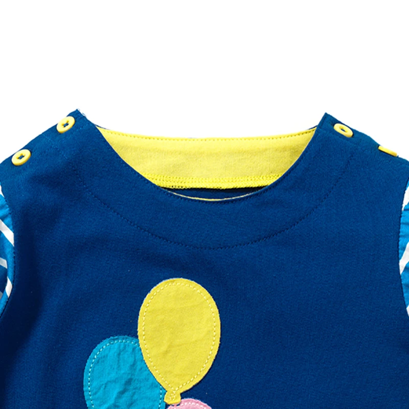 Детские Детское платье для девочек 2017 брендовая осенняя одежда европейский и