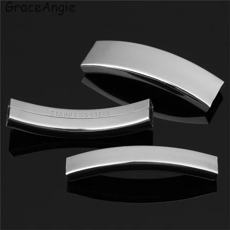 

5Pcs leather sliders spacer stainless steel jewelry connector charms diy Connectors For Jewelry Making Necklace Bracelet Crafts