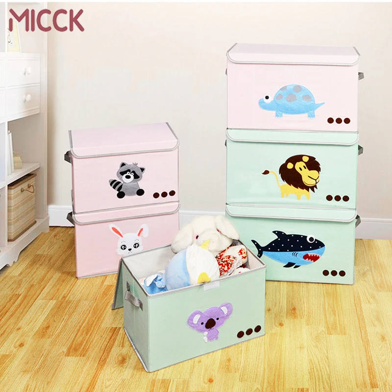 MICCK мультяшная коробка для хранения животных Домашняя игрушка для хранения одежды шкаф для нижнего белья галстуки Органайзер для бюстгальтера Настольный органайзер для мелочей