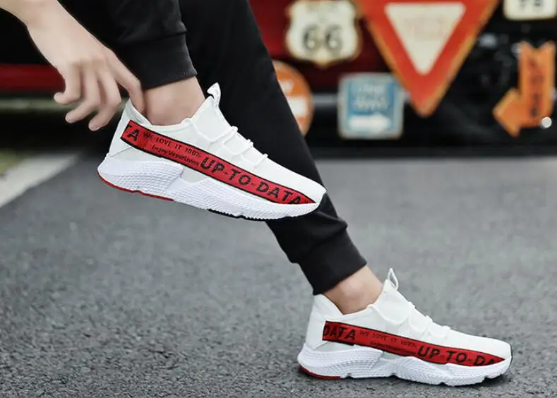 Men's Streetwear Sneakers - Delocrd Air Mesh Casual Shoes with Zapatillas Hombre and Chaussure Hip Hop Styles image 5