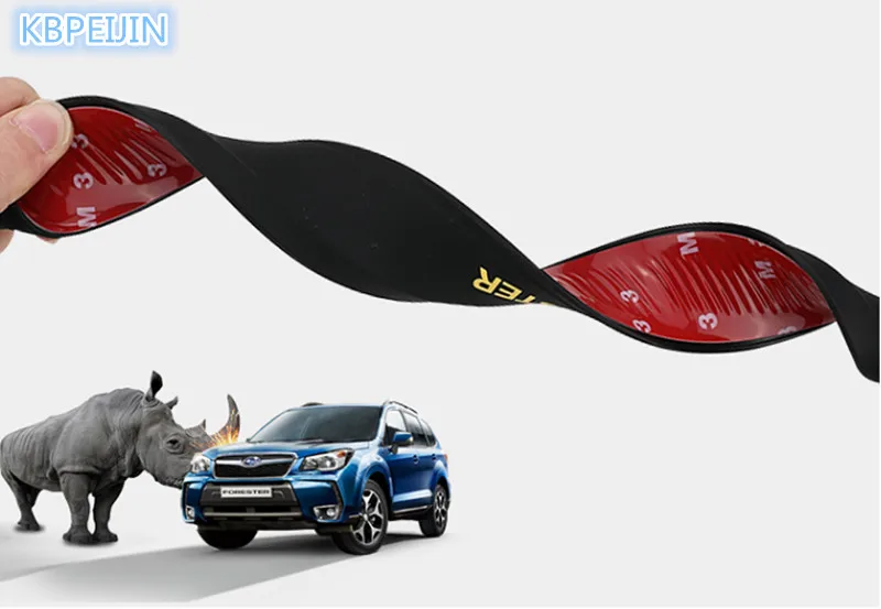 2 шт. автомобильный Стайлинг колеса для бровей анти столкновения полосы наклейки