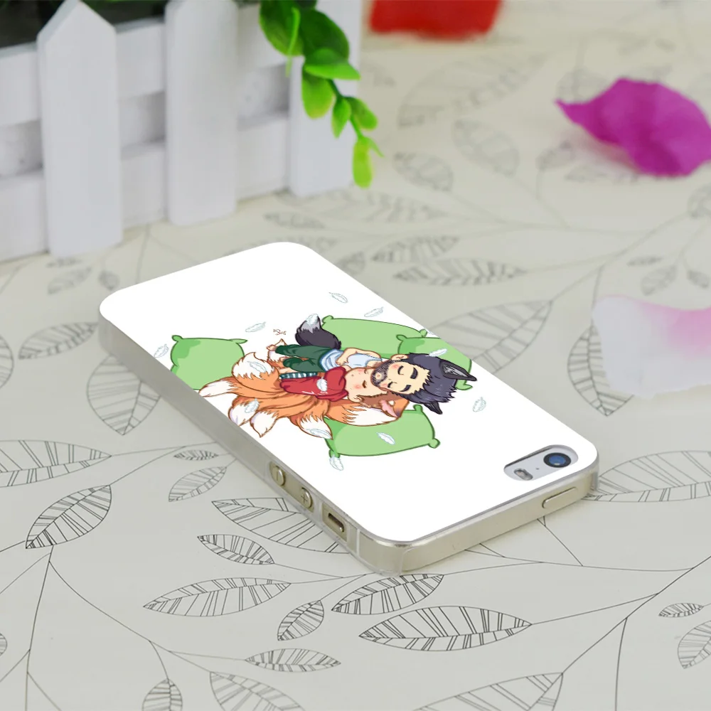 C2958 Bonus Sleepy Sterek Spin Прозрачный Жесткий Тонкий чехол для Apple IPhone 4 4S 4G 5 5G 5S SE 5C 6 6S Plus |