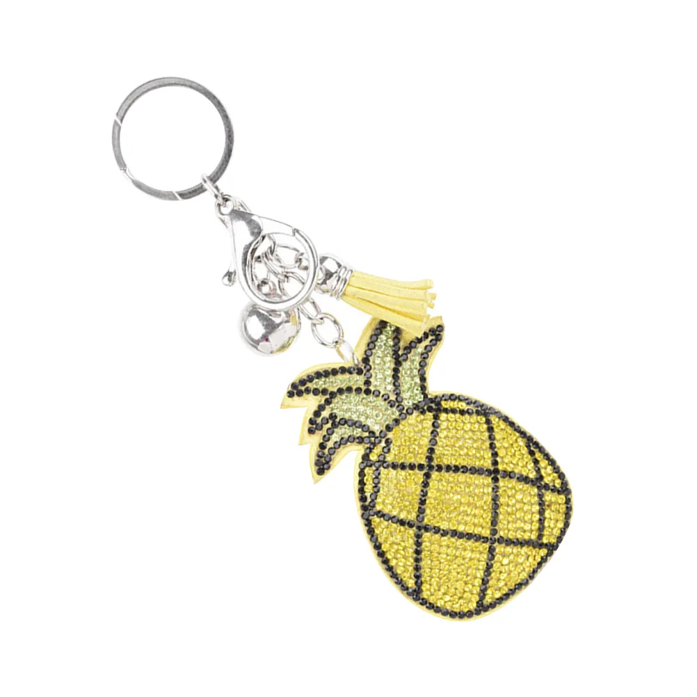 1 шт. брелок со стразами форма ананаса модный висящий кошелек сумка Подвеска