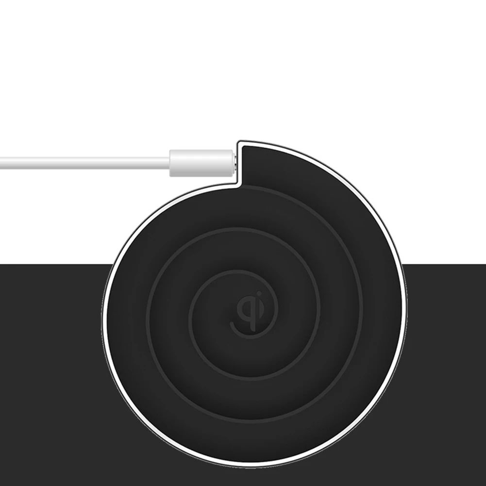 Улитки быстро QI 10 Вт Беспроводной зарядный коврик для iPhone X 8 XS макс USB зарядки Mad