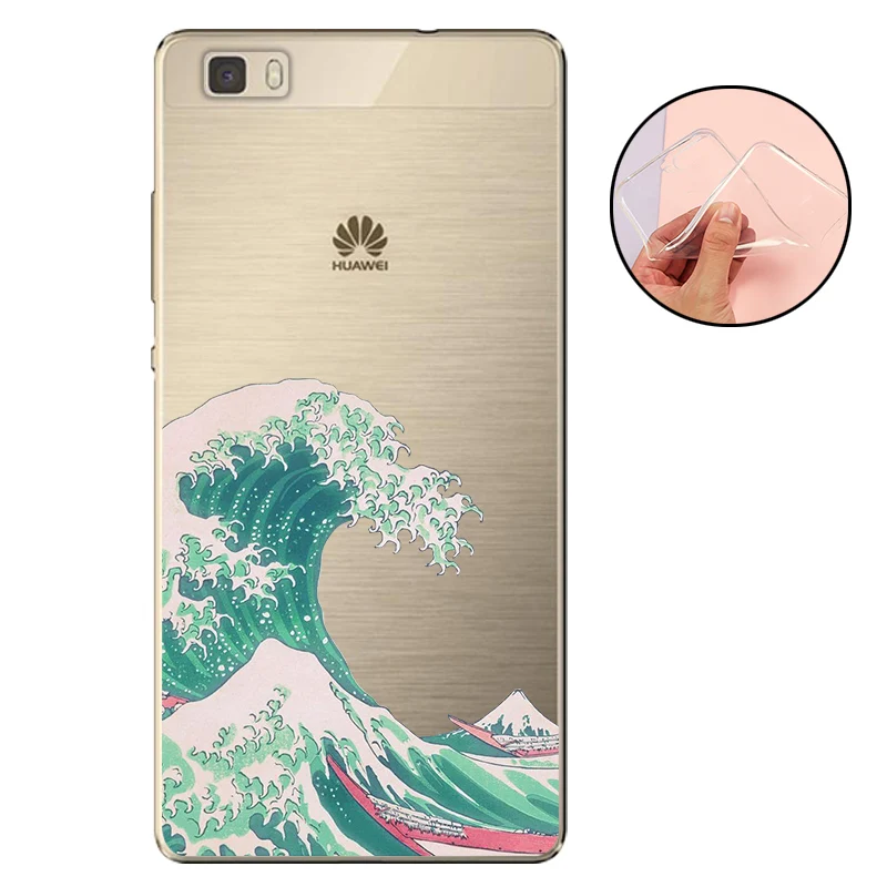 WE-KTL Чехол CROWNPRO для huawei P8 Lite, Мягкий Силиконовый ТПУ чехол s для huawei P8 Lite, защитный чехол для телефона P8 Lite - Цвет: WE-KTL