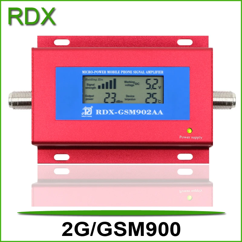 Горячая продажа ЖК дисплей gsm900 mhz усилитель сигнала мобильного телефона 2g gsm 900