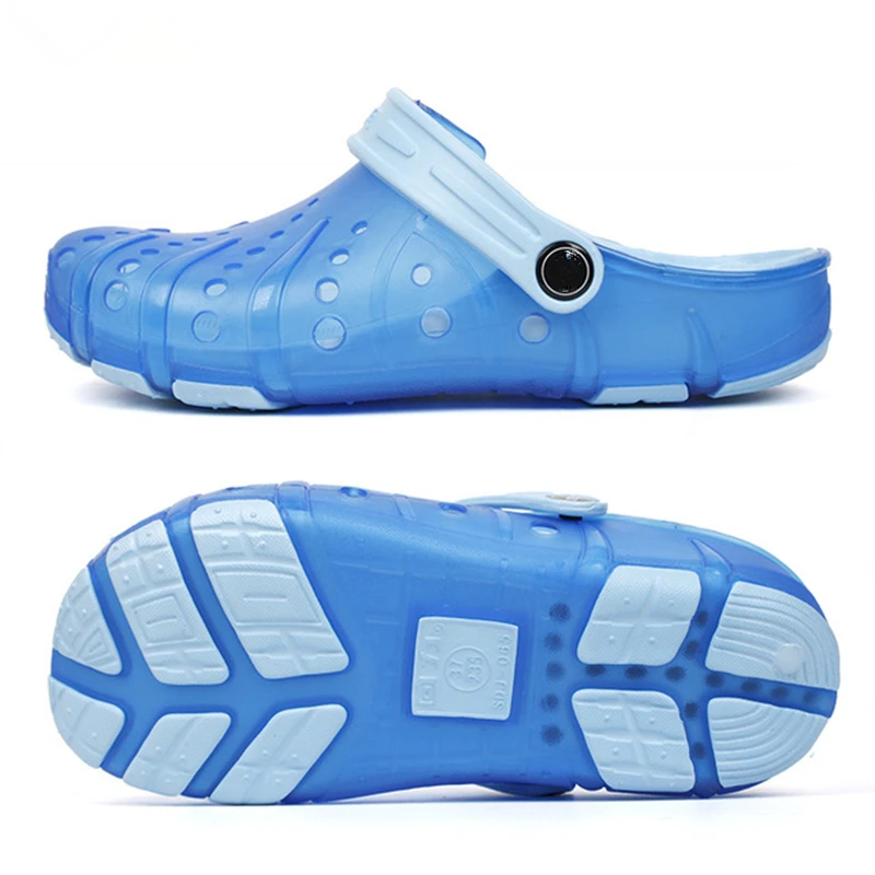 

Summer Women Slippers Clogs Mules Eva 2020 Flip Flops Beach Garden Shoes Fashion Breathable Sandals Outdoor Zapatos Mujer Colors