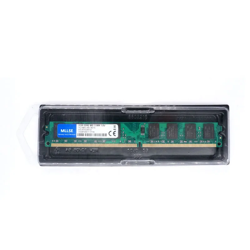 MLLSE Новый Запечатанный DIMM DDR2 800 МГц 4 Гб (2 ГБ x 2 штуки) фотопамять для настольной ОЗУ