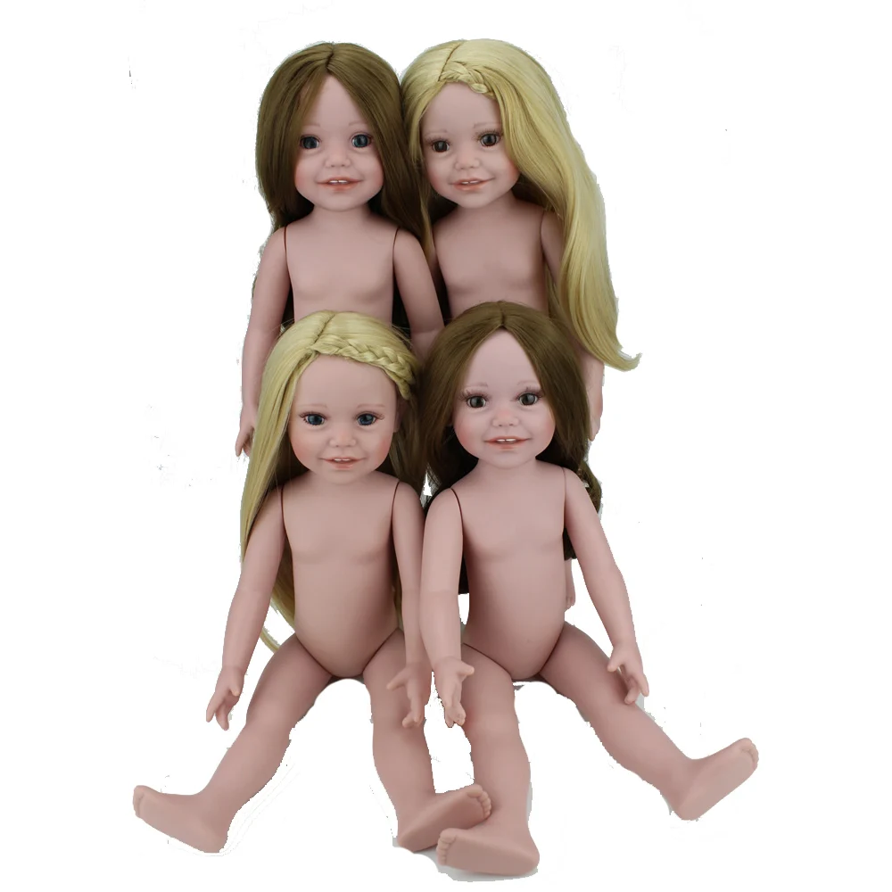 18 Дюйм(ов) American Girl Куклы Boneca Bebe Reborn Lifelike Ручной bjd куклы реальные девочка игрушки