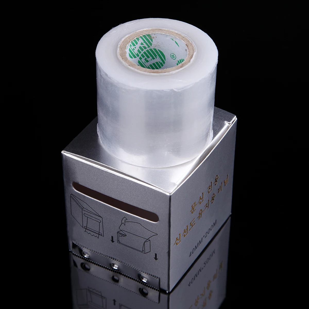 1 рулон 40 мм * 200 м тату пластиковая обертка крышка консервант пленка