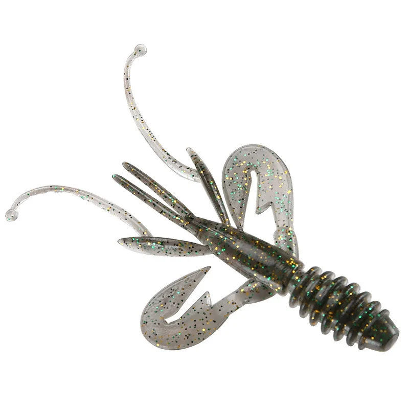 PureLeisure 10 шт. Светоотражающая Мягкая приманка рыболовная воблый червь Swimbaits 3g 8 см