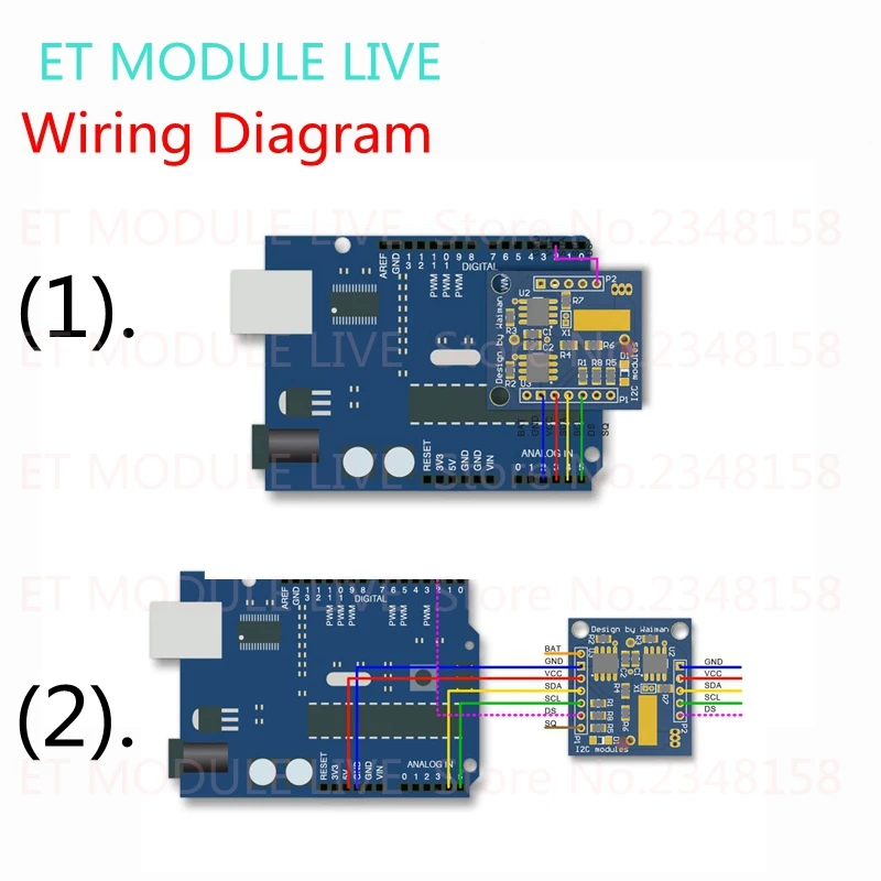 1 шт. Новое поступление AT24C32 Часы в реальном времени RTC I2C DS1307 модуль для AVR ARM PIC 51