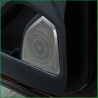auto parts for ford edge 2016 2017 car door audio player sound speaker moulding cover trim decorative sticker car styling