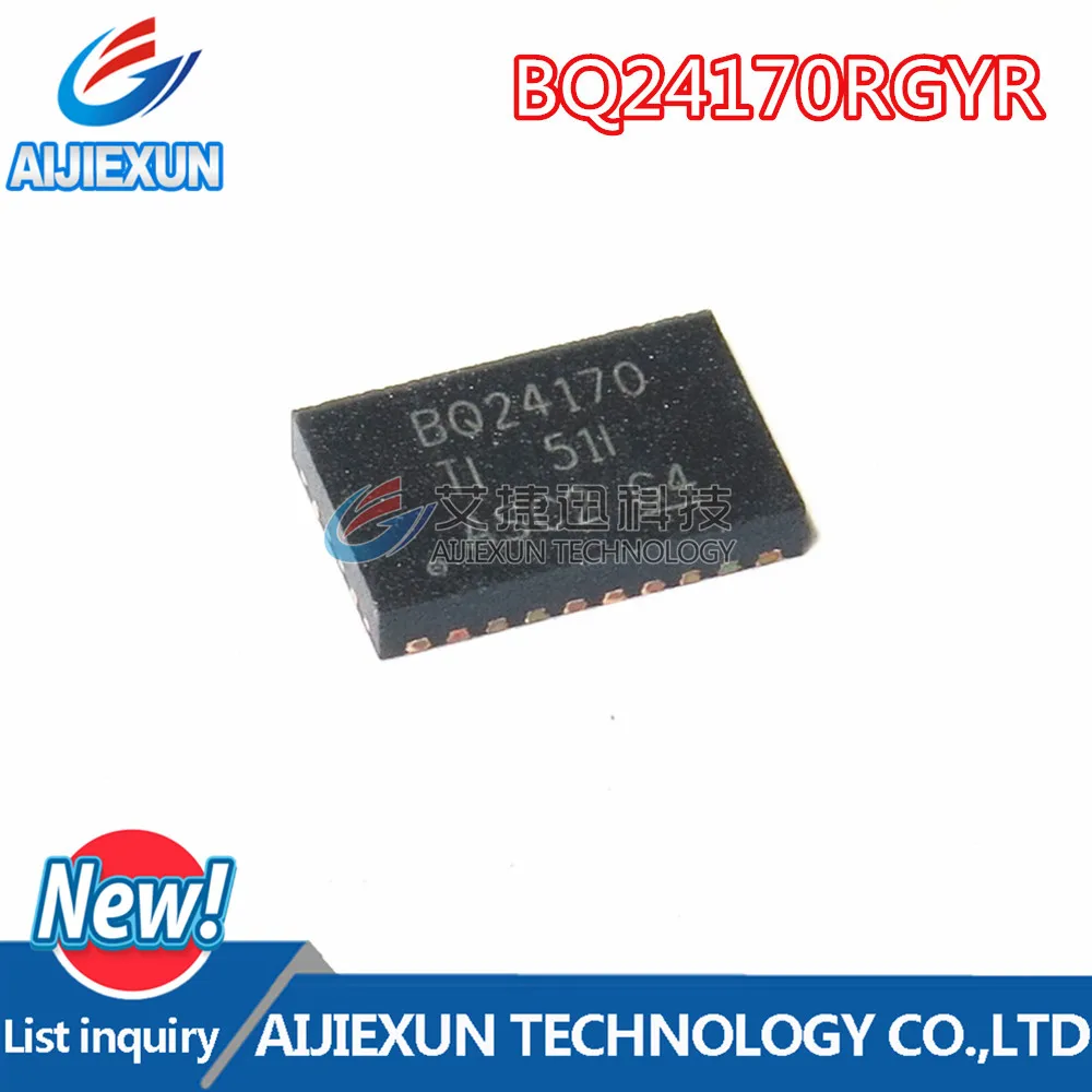 Зарядное устройство BQ24170RGYR BQ24170 VQFN-24 BBattery Charger Li-ion/Li-Pol 4000mA 13,5 V 24-Pin VQFN EP T/R в наличии 100% новое и оригинальное, 5 шт.