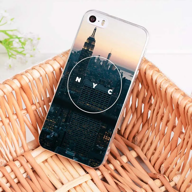 MaiYaCa New York City building цветной прозрачный мягкий чехол из ТПУ для iPhone 8 7 6 6S Plus X 10 5 5S SE 11pro