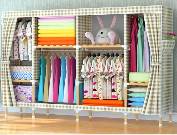 latest wooden wardrobe length 205cm | Мебель