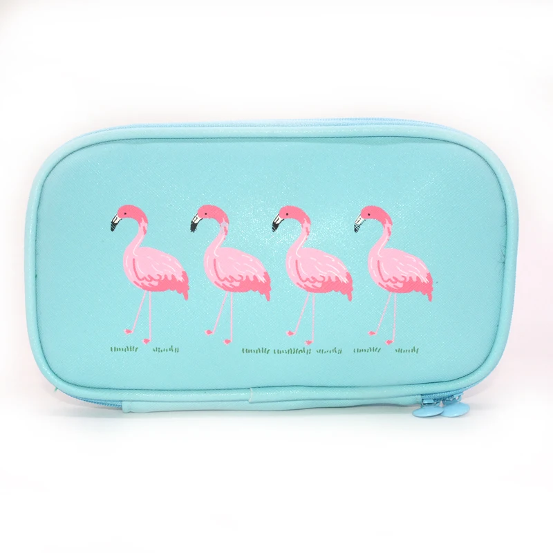 Чехол карандаш с фламинго Estojo Escolar Kalem Kutusu чехол Trousse Scolaire Cartucheras Para Lapices Escolares Box School