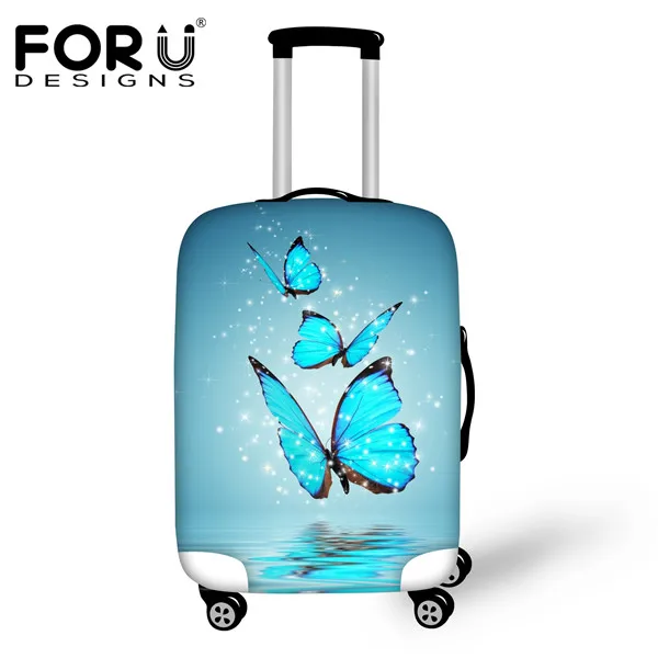 FORUDESIGNS/3D Кленовый лист с принтами, водонепроницаемый дождевик, дорожный багажный чехол для 18 20 22 24 26 28 30 дюймов, чехол для костюма - Цвет: H915