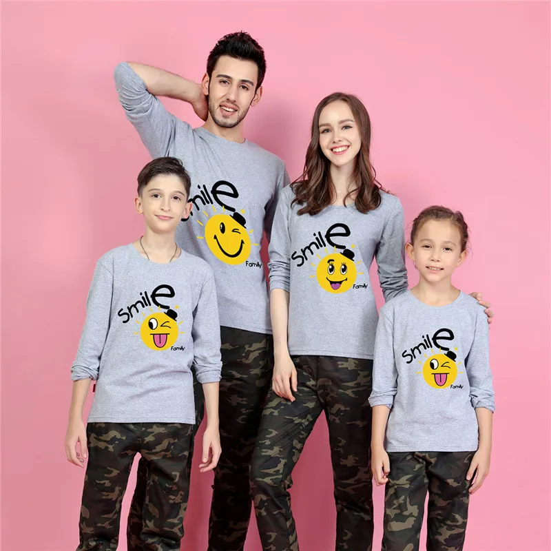 Футболка больших размеров для женщин и мужчин одежда всей семьи мамы дочки папы