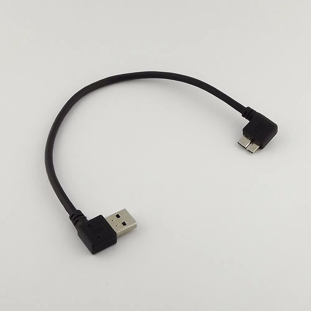 Кабель адаптер для передачи данных с левым 90 углом от USB 3 0|Кабели MP3/MP4-плееров| |