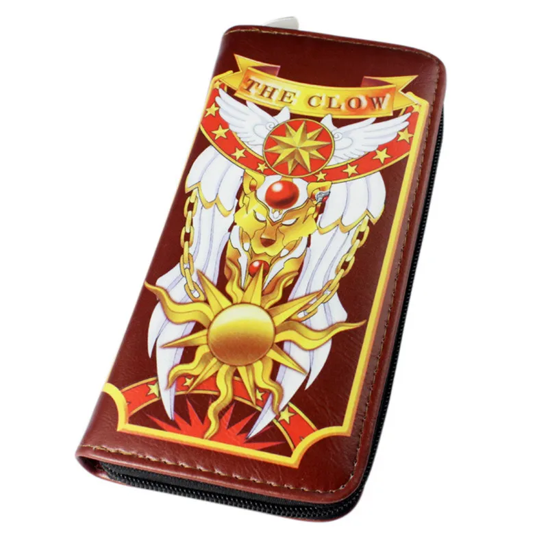 Японский Женский кошелек из искусственной кожи с рисунком аниме | Багаж и сумки
