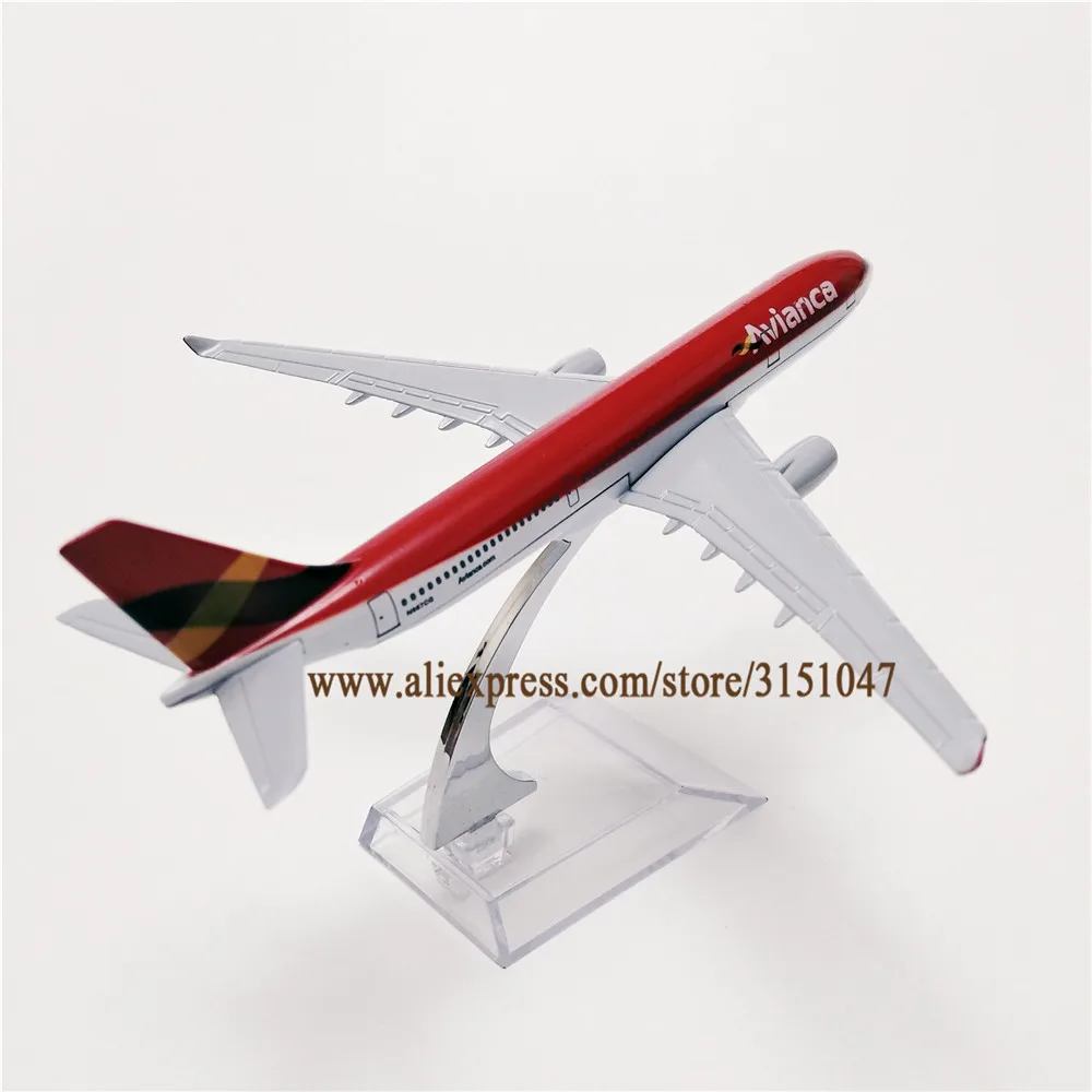 Воздушный AVIANCA A330 Аэробус 330 авиакомпаний модель самолета Колумбии дыхательные