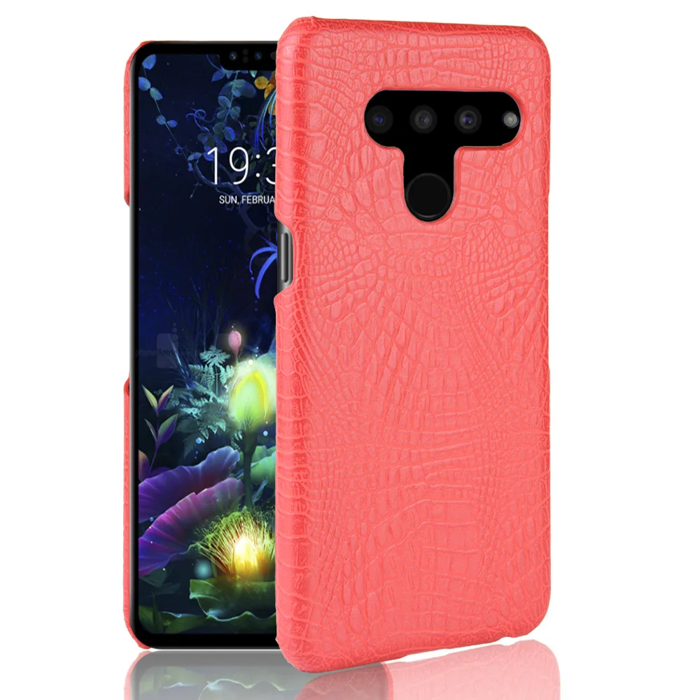Crocodile Snake Leather Case for LG V50 V40 V30 V20 V10 G8 ThinQ G7 G6 G5 G4 G3 Stylo 5 3 Q8 Q7 Q6 Cover Hard Back Phone Cases |