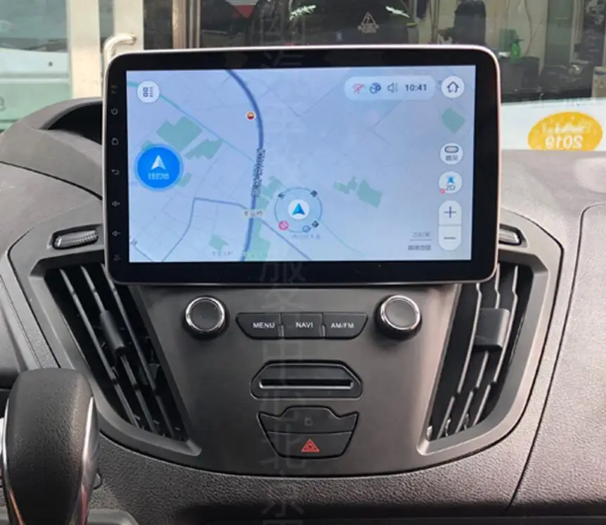 Android 9,0 Восьмиядерный " автомобильный DVD Мультимедиа gps для Ford Transit на заказ 2013- с радио 4 Гб ram BT магнитофон