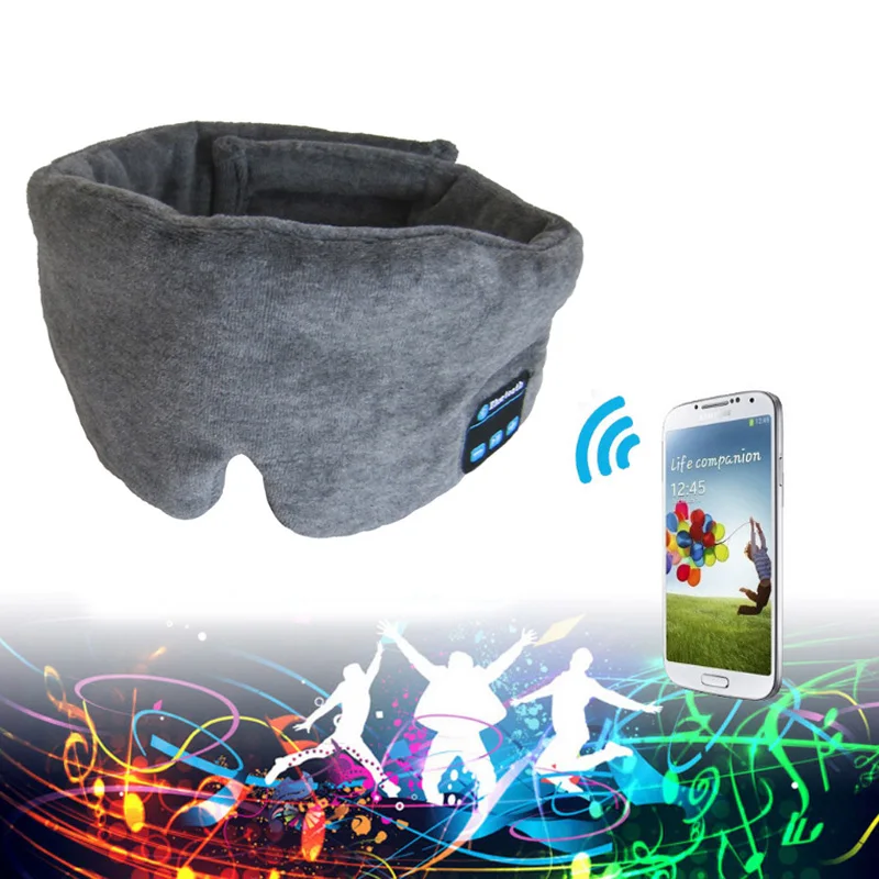 JINSRTA, беспроводные Bluetooth наушники, маска для сна, держатель телефона, мягкие наушники для сна, маска для сна, стерео музыка, гарнитура