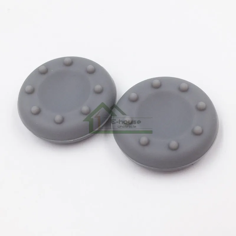 100 шт для PS4 PS3 PS2 xbox 360 один контроллер резиновая силиконовая крышка Thumbstick Thumb Stick крышка 3D Аналоговый джойстик ручка Крышка