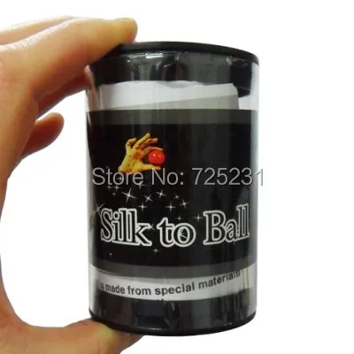 Шелковые Шарики (красные/белые) из Южной Кореи волшебные трюки розовый шар Новое