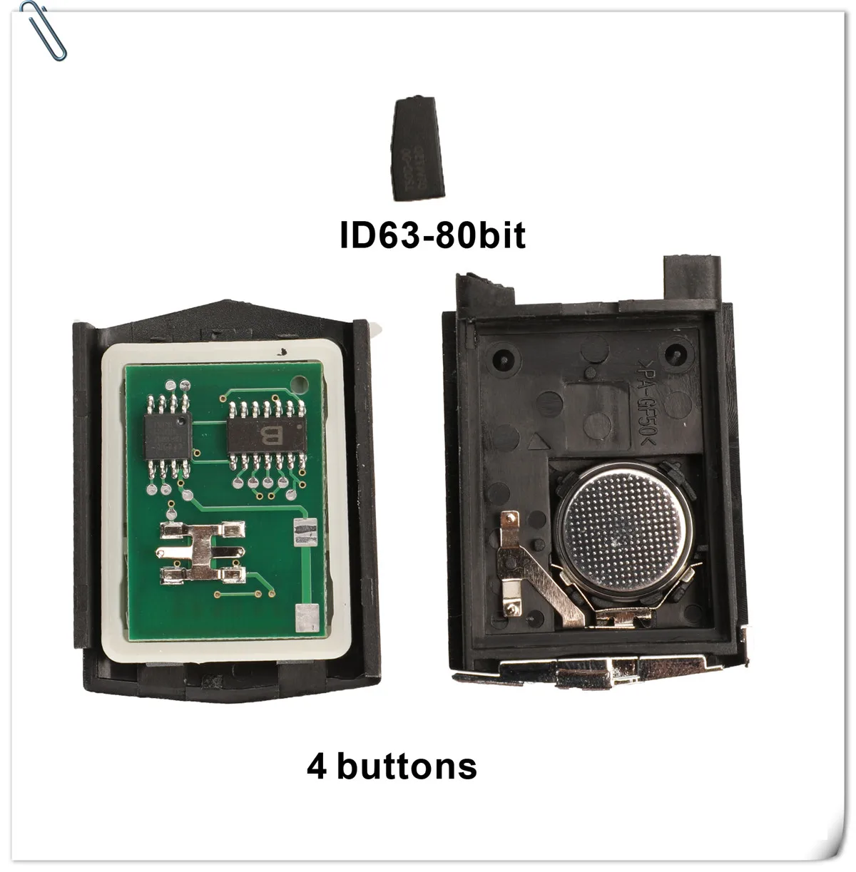jingyuqin 3/4 Buttons Remote Folding Car Key 315Mhz For Mazda 3 5 6 CX-7 CX-9 MX-5 Miata BGBX1T478SKE125-01 4D63 Chip Fob
