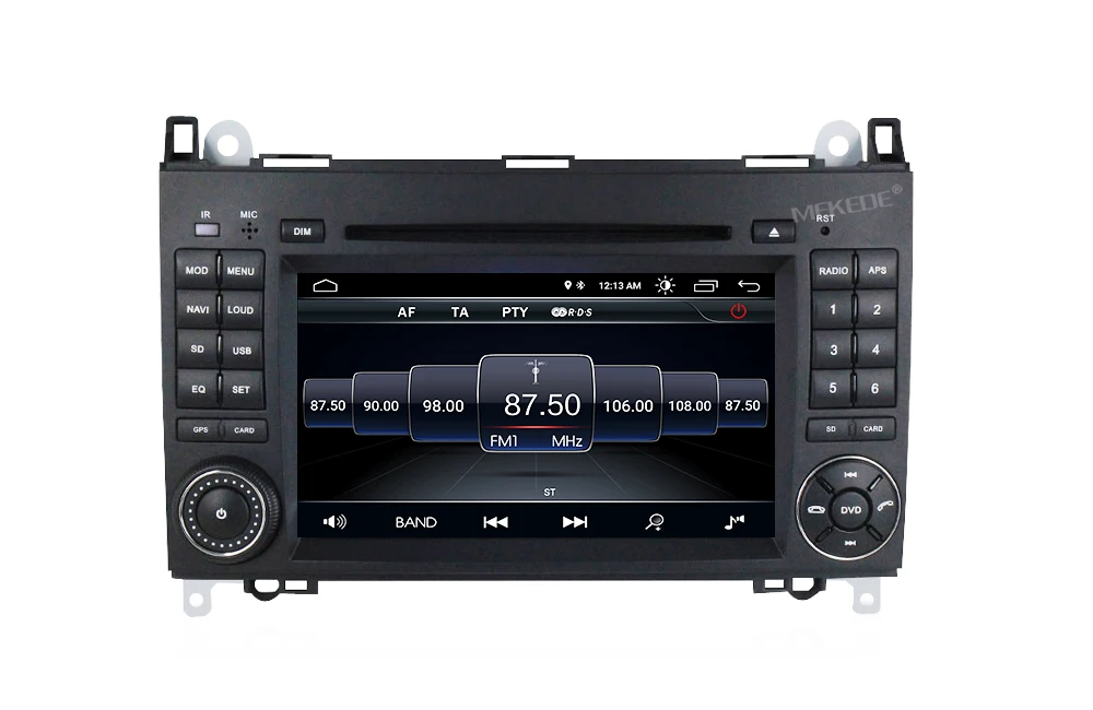 MEKEDE 1024*600 Android 9 2din автомобильный DVD gps головное устройство для Mercedes Benz B200 A B класс W169 W245 Viano Vito W639 Sprinter W906