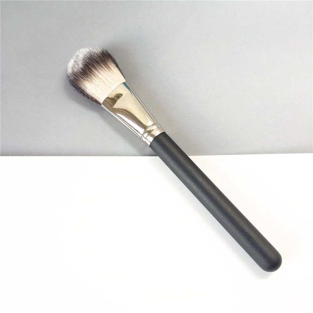 Bd beauty 127 раскол волокон кисть для лица-мягкая двойная щетина Пудра Румяна Цвет лица Scuplt кисть-красота макияж смешивание инструменты - Handle Color: without protect case