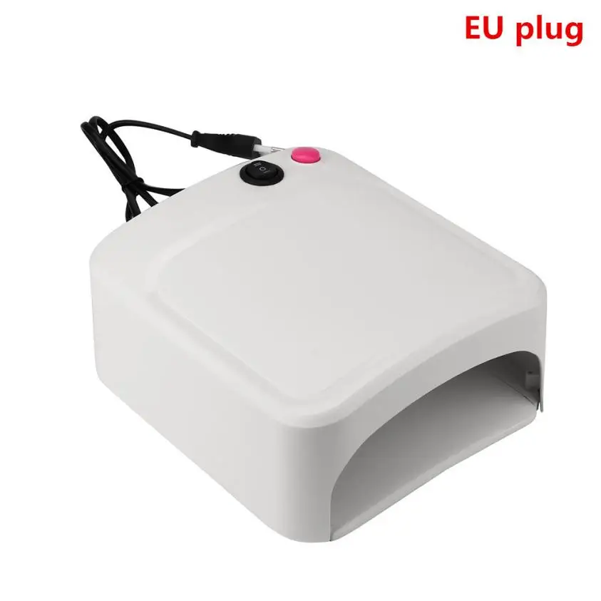 haicar 1 шт. EU Plug 36 Вт УФ лампа для сушки ногтей маникюрный гель с таймером для женщин Pro Nails Art Сушилка инструмент для накладывания лака для ногтей сушилка
