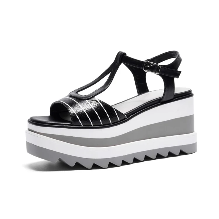 MLJUESE 2018 женские сандалии из коровьей кожи ТПУ белого цвета Гладиаторы с открытым