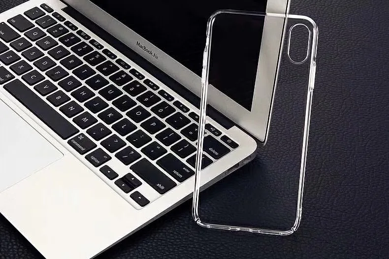 Ультратонкий Мягкий Прозрачный чехол из ТПУ для iPhone Xs Max XR прозрачный силиконовый